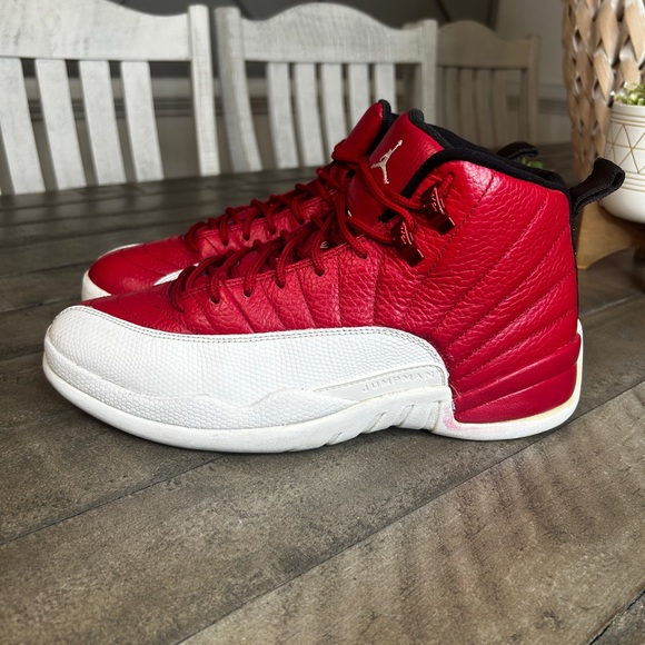 Air Jordan 12 Retro Gym Red Size 9 OG XII Nike Men’s White 2016 - Picture 2 of 8